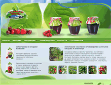 Tablet Screenshot of drujba-konserv.com